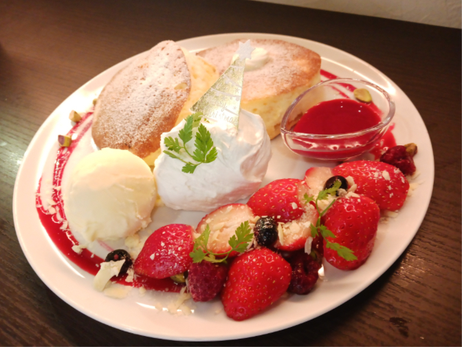 クリスマスパンケーキ